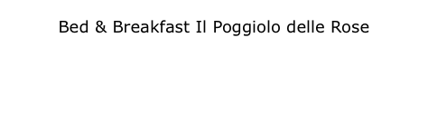 bedebreakfastpoggiolo